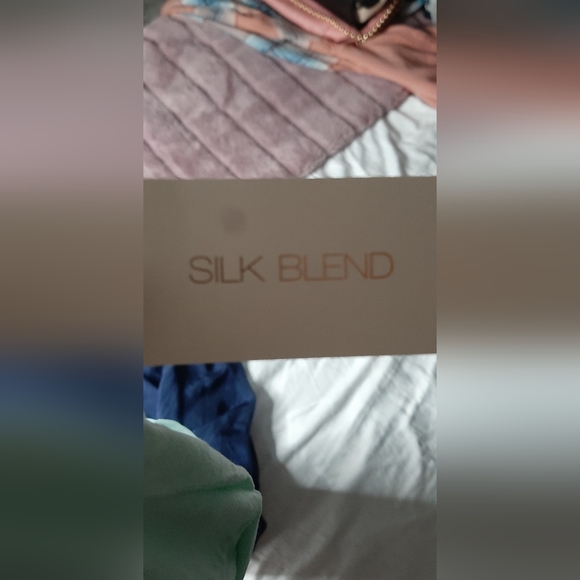 Giusy made in italy silk blend ombre skirt - Picture 5 of 6